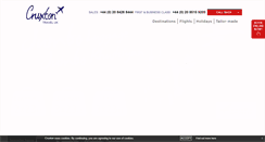 Desktop Screenshot of cruxton.com